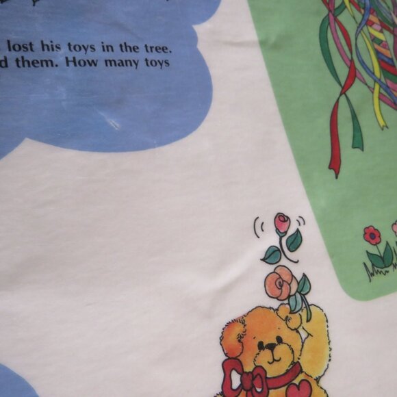 Vintage LUCY RIGGS 1986 Placemat SEE SAW #80269 (professional thick lamination) - Picture 4 of 8